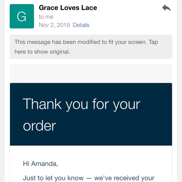 Grace Loves Lace “The Hart” Bridal Gown - Picture 8 of 15